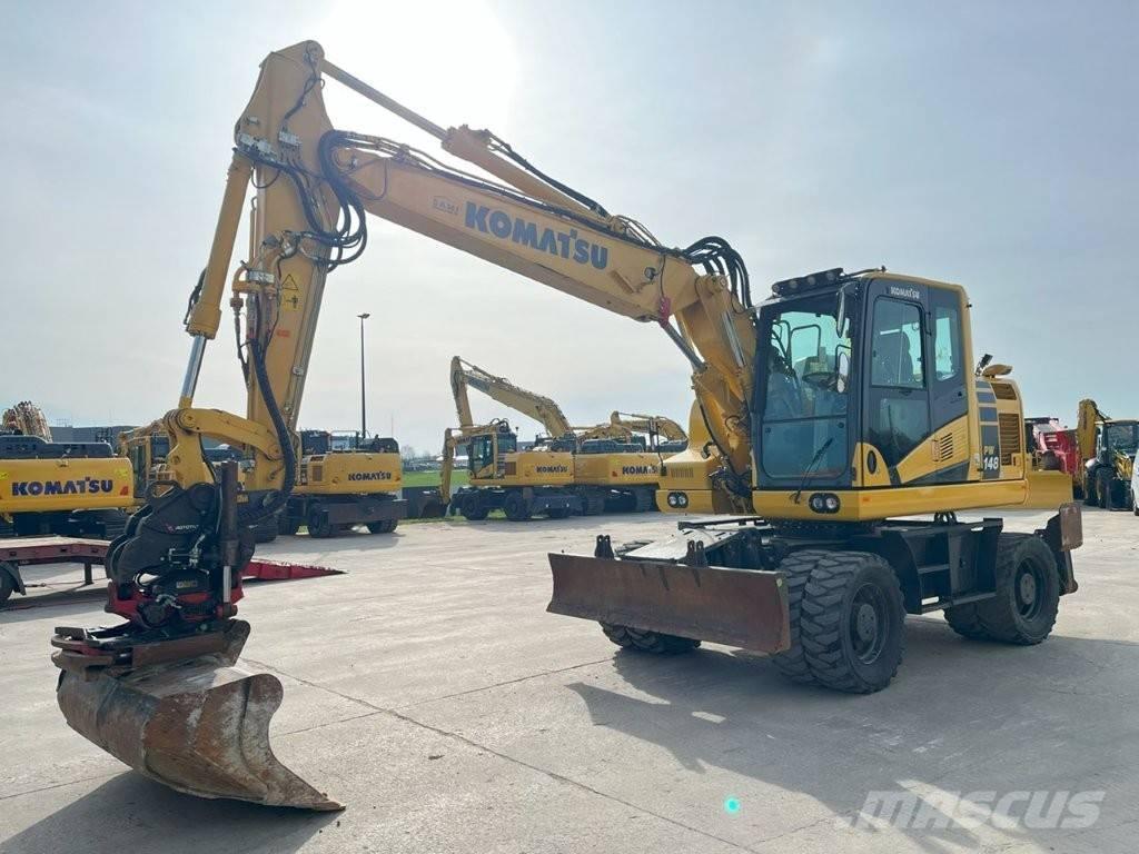 Komatsu PW 148-11 Колёсные экскаваторы