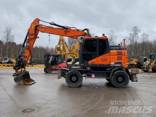 Doosan DX165W-5 Колёсные экскаваторы