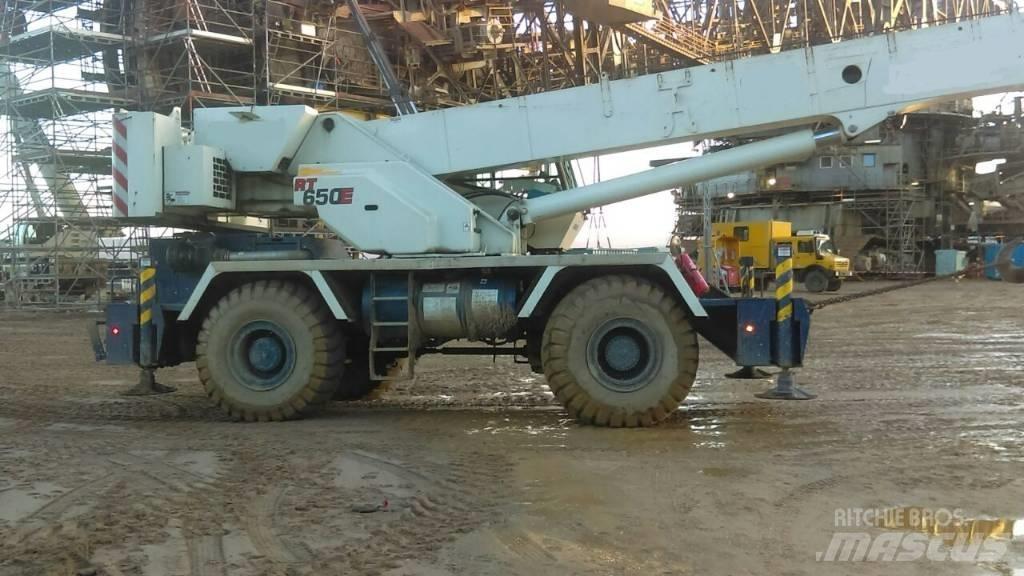 Grove RT 650 E Автокраны вездеходы