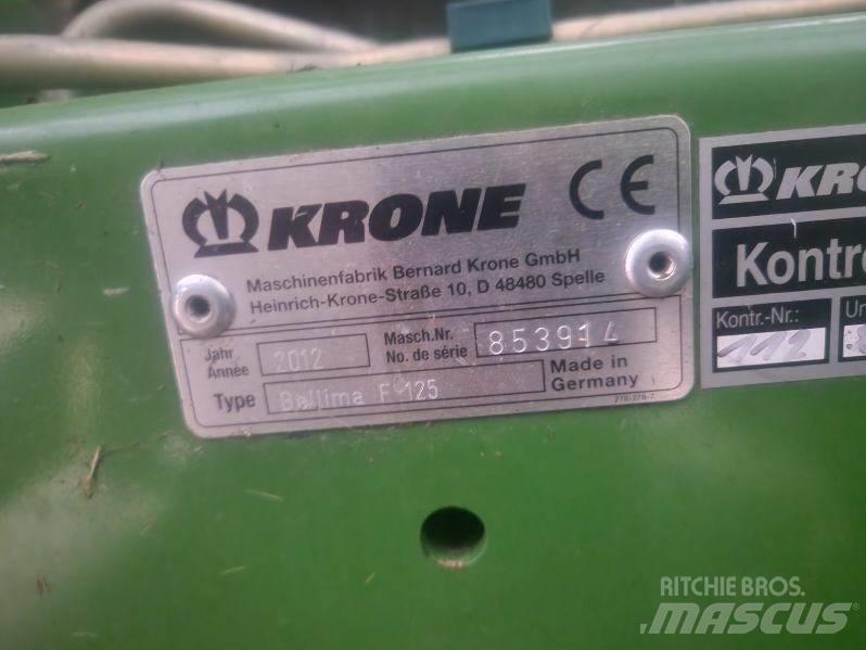 Krone Bellima F125 Рулонные пресс-подборщики