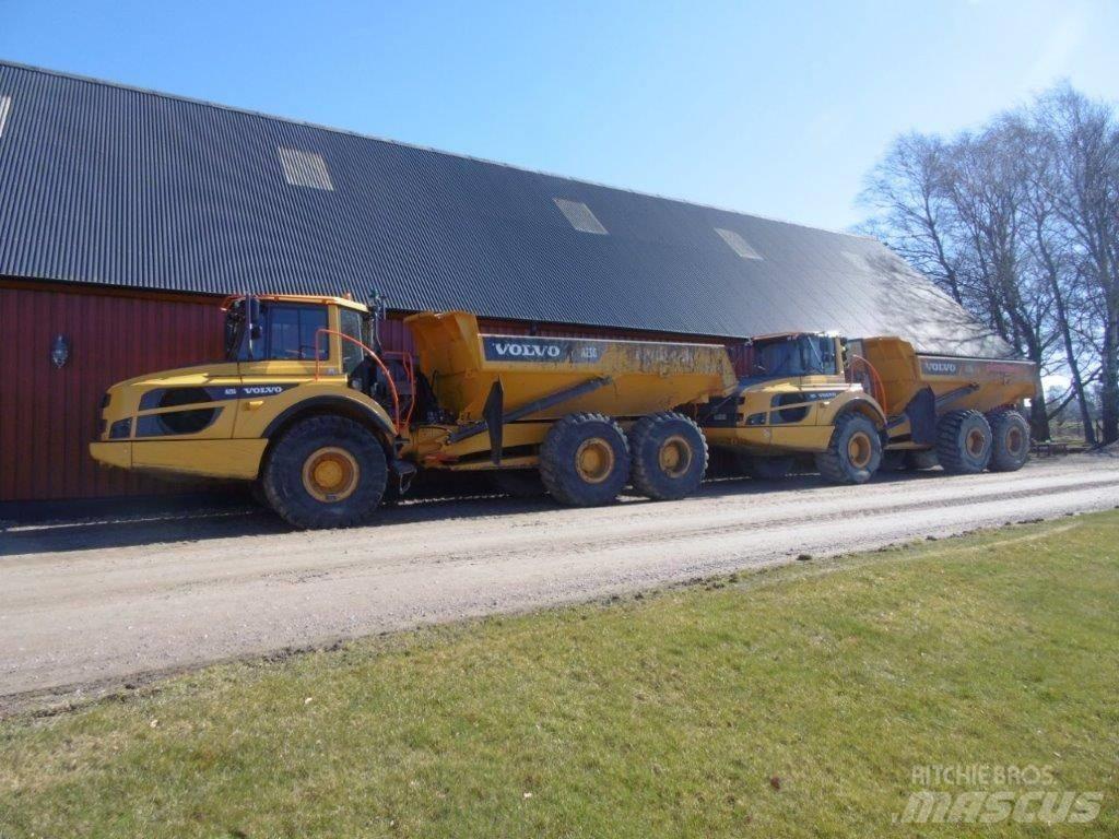 Volvo A25G Шарнирно-сочленённые самосвалы