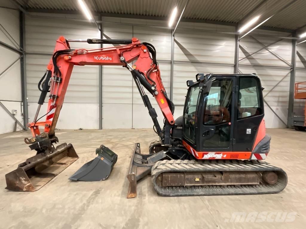 Kubota KX 080-4 Малые экскаваторы 7т-12т