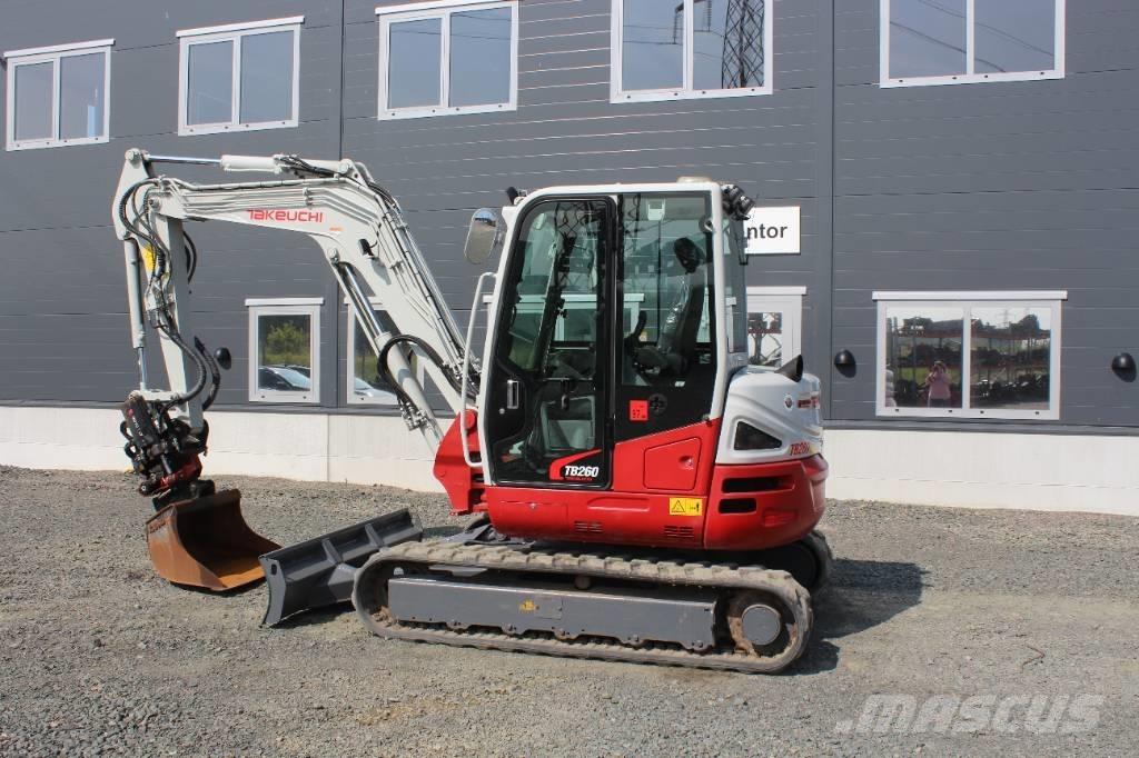 Takeuchi TB 260 Мини-экскаваторы