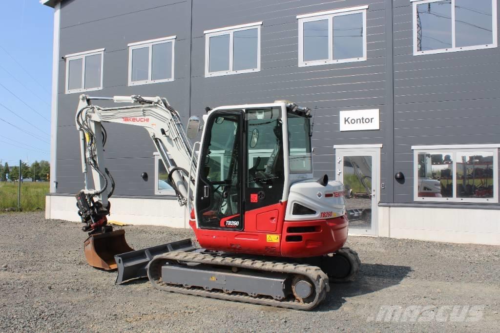 Takeuchi TB 260 Мини-экскаваторы