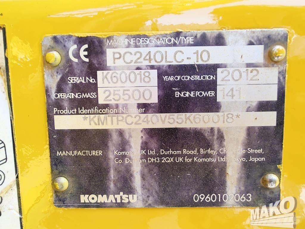 Komatsu PC 240 Гусеничные экскаваторы