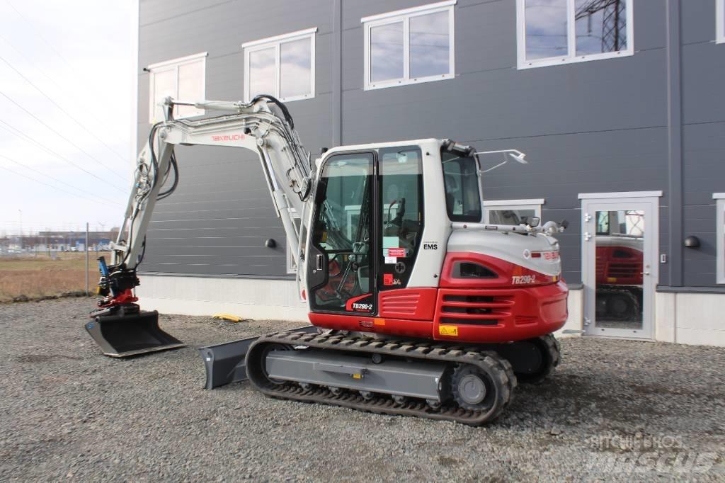 Takeuchi TB290 Малые экскаваторы 7т-12т