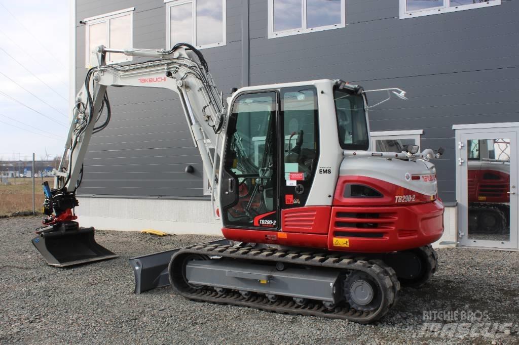Takeuchi TB290 Малые экскаваторы 7т-12т