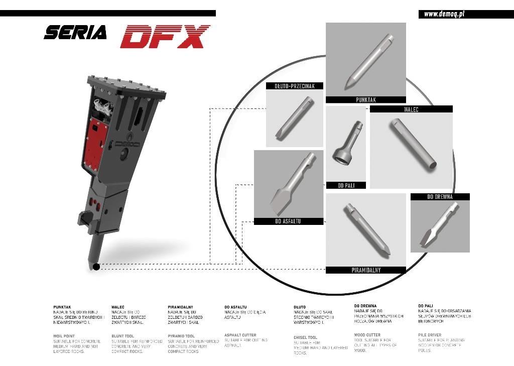  DEMOQ DFX5000 Гидромолоты