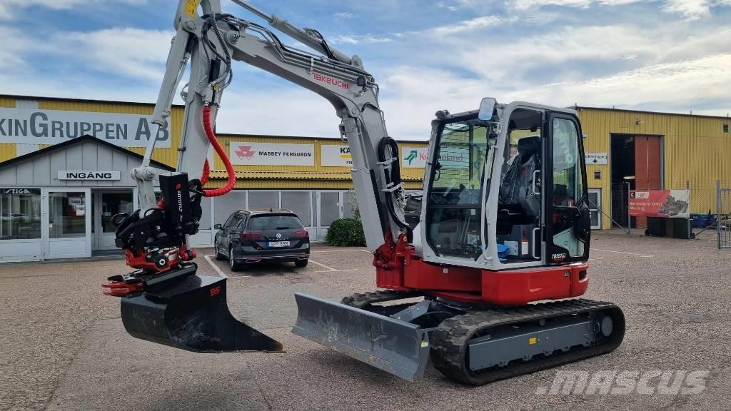 Takeuchi TB 257 FR Мини-экскаваторы