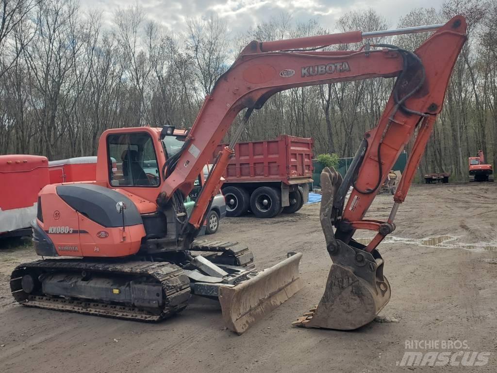 Kubota KX080-3 Гусеничные экскаваторы