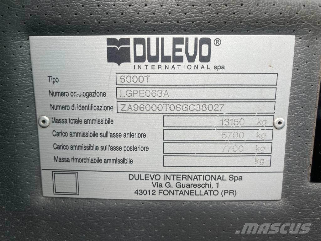 Dulevo 6000 Вакуумные уборочные машины