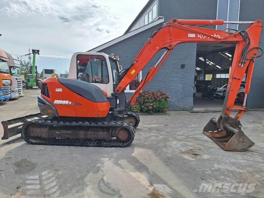 Kubota KX080 Малые экскаваторы 7т-12т