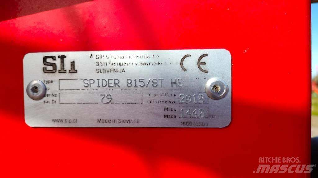 SIP SPIDER 815|8 T Грабли-ворошилки