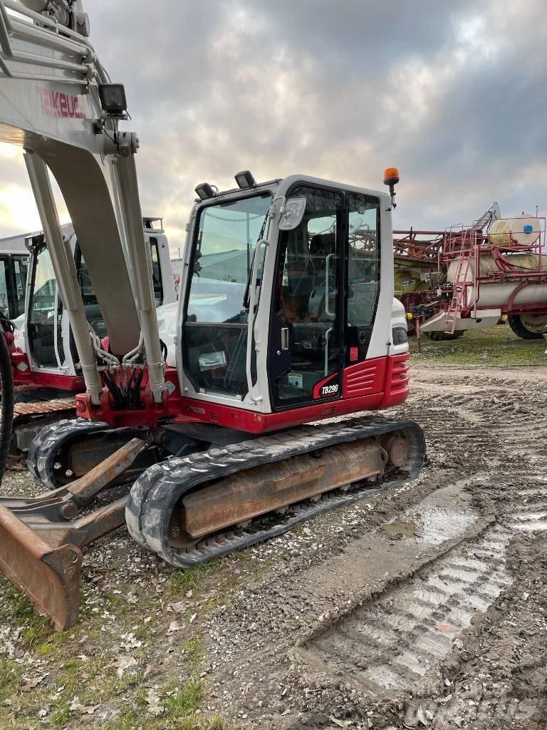 Takeuchi TB290 Малые экскаваторы 7т-12т