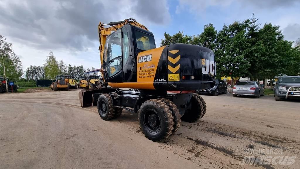 JCB 145W Колёсные экскаваторы