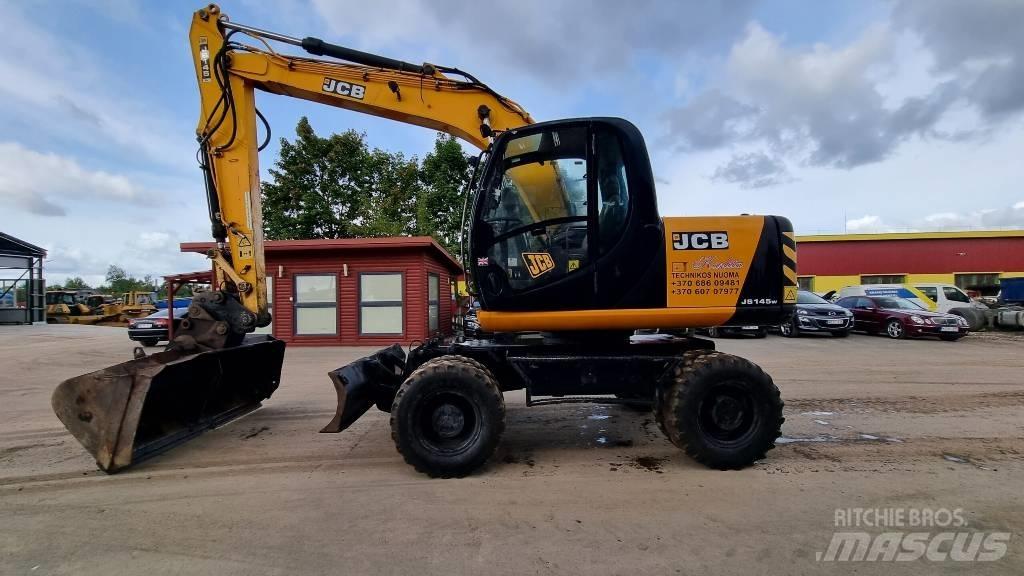 JCB 145W Колёсные экскаваторы