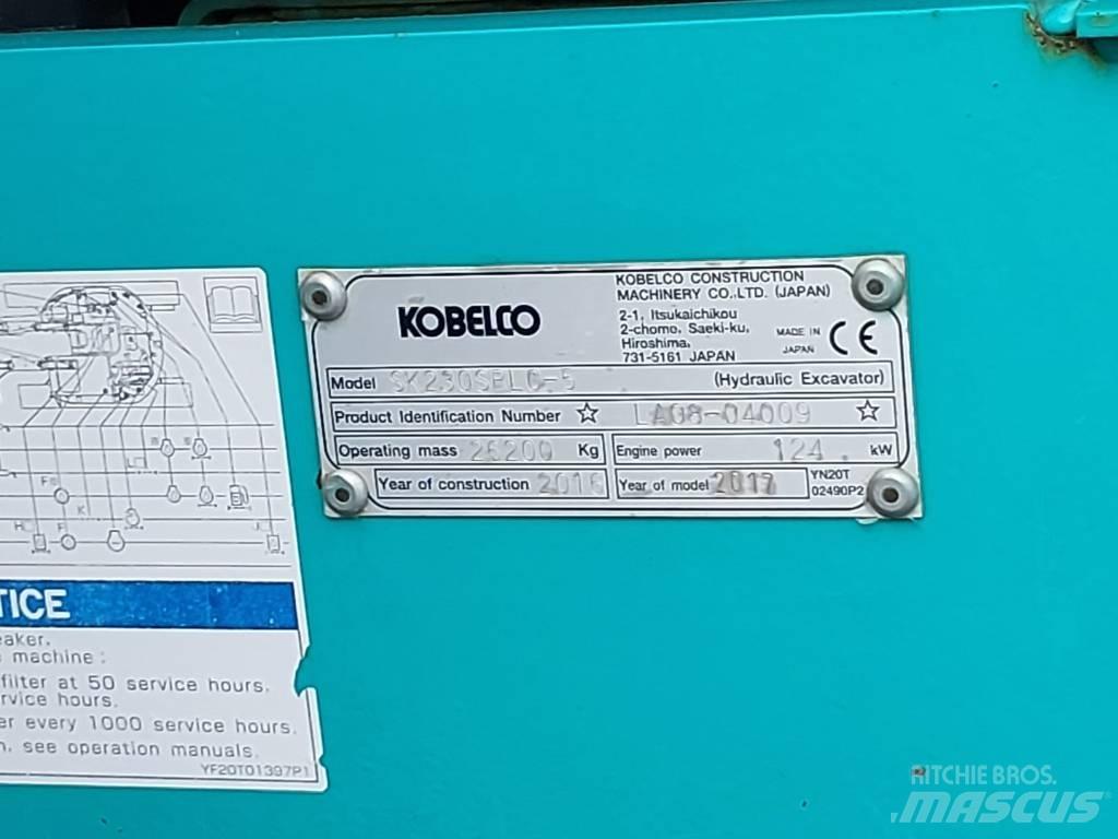 Kobelco SK230SRLC-5 Гусеничные экскаваторы