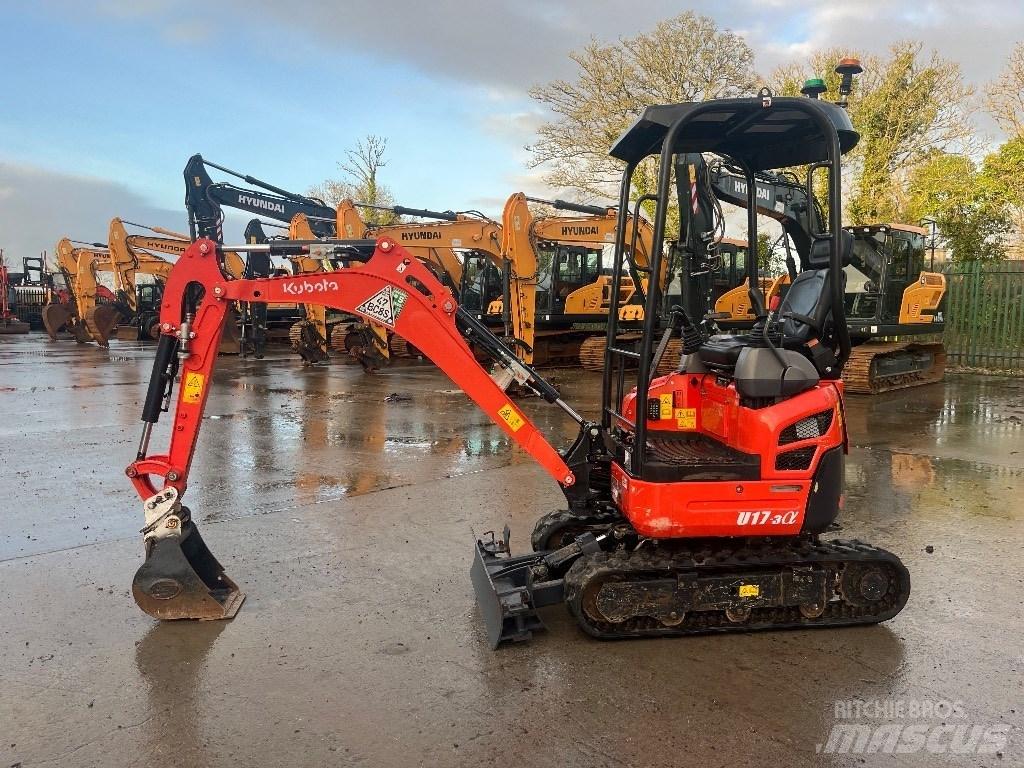 Kubota U 17-3 Мини-экскаваторы