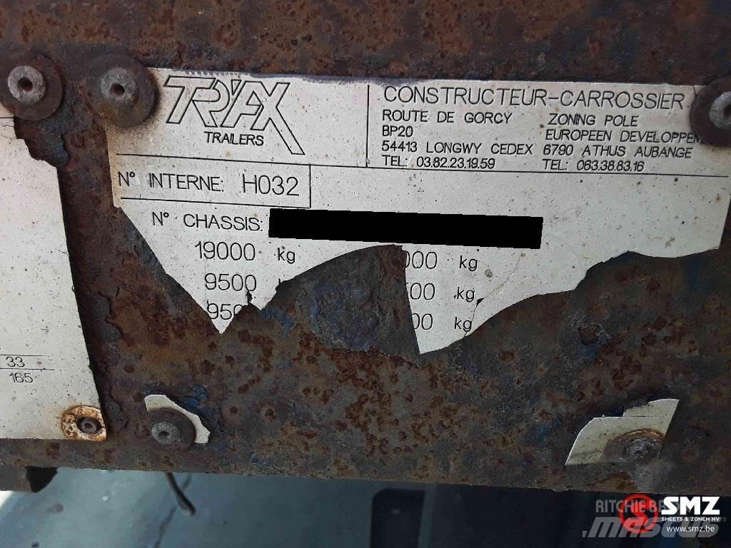 Trax Aanhangwagen Прицепы-платформы/боковая разгрузка