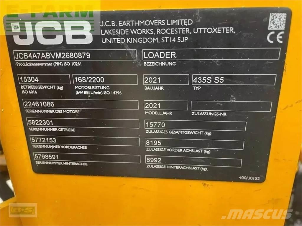 JCB 435s s5 Мини-экскаваторы