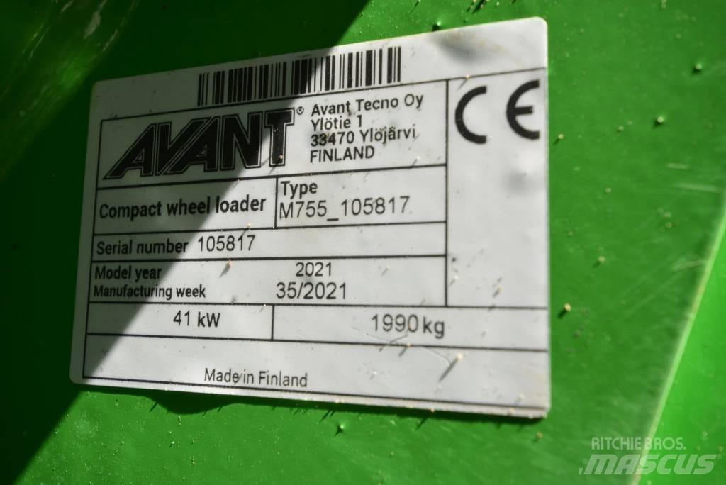 Avant 755 i Малые погрузчики