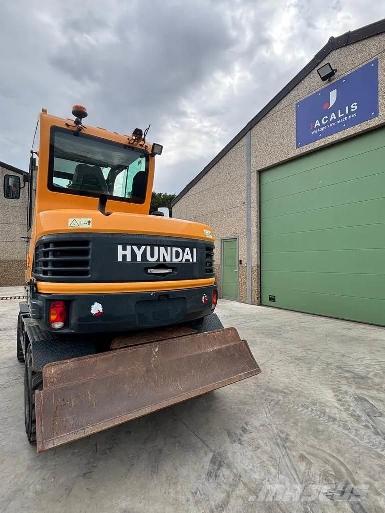 Hyundai R55W-9A Колёсные экскаваторы