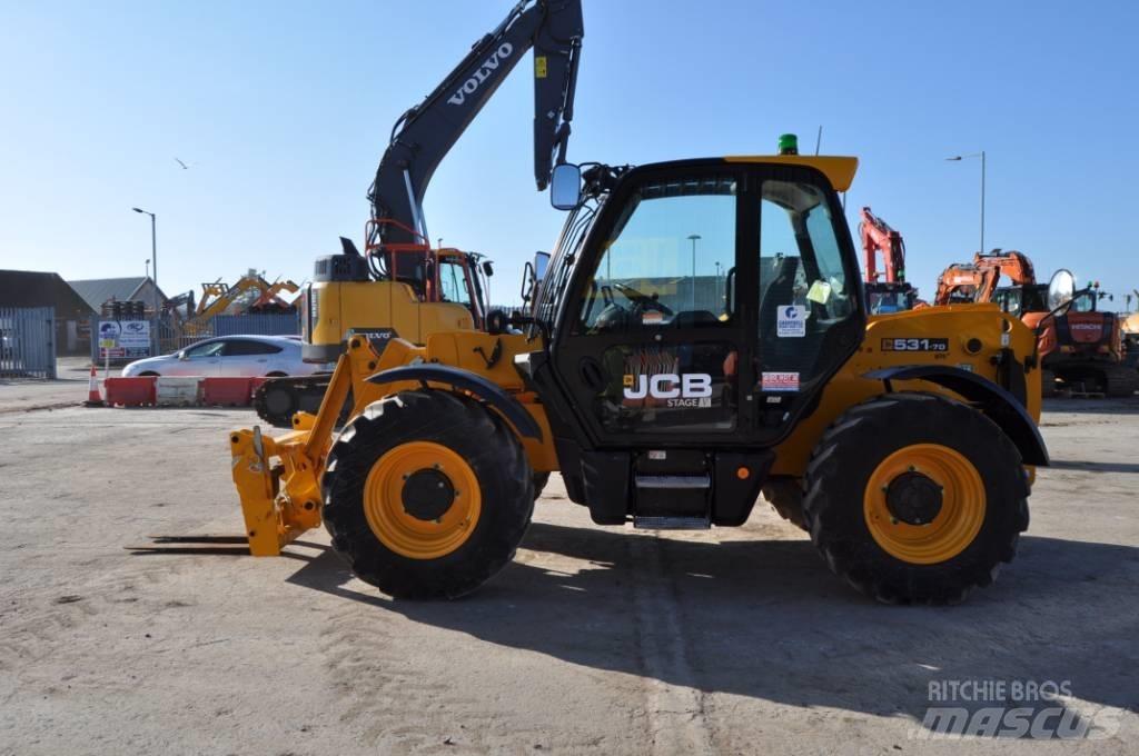JCB 531-70 Agri Телескопические погрузчики