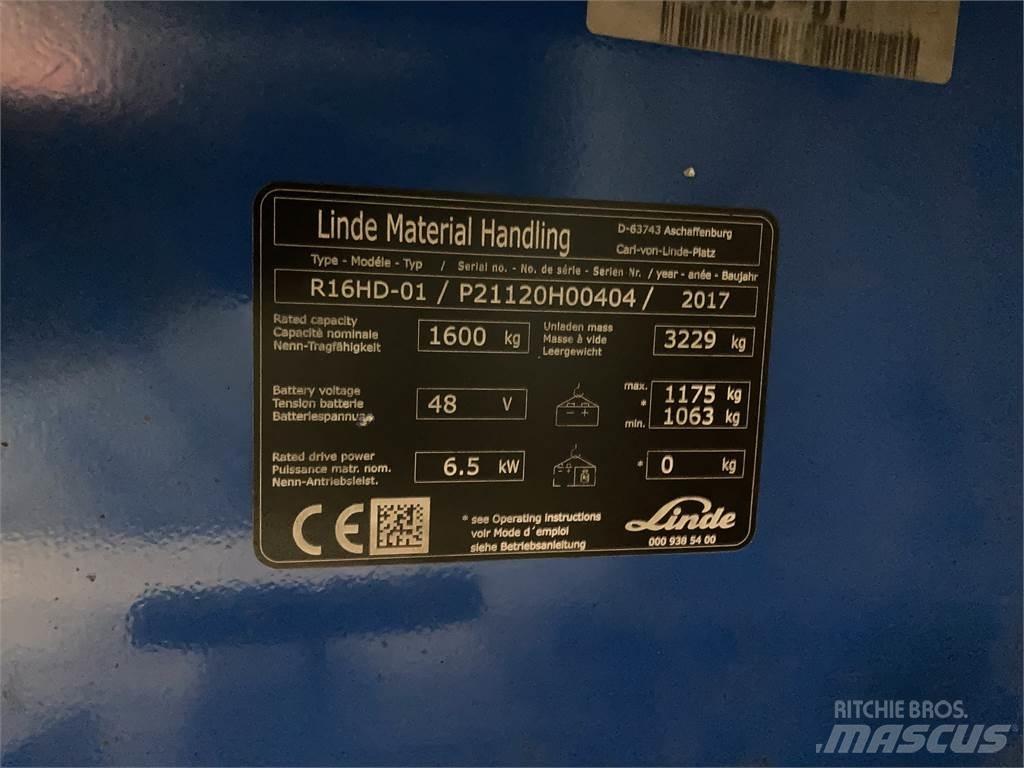 Linde R16HD Ричтраки