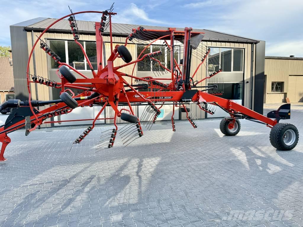 Kuhn GA 8030 hark Рядковые косилки