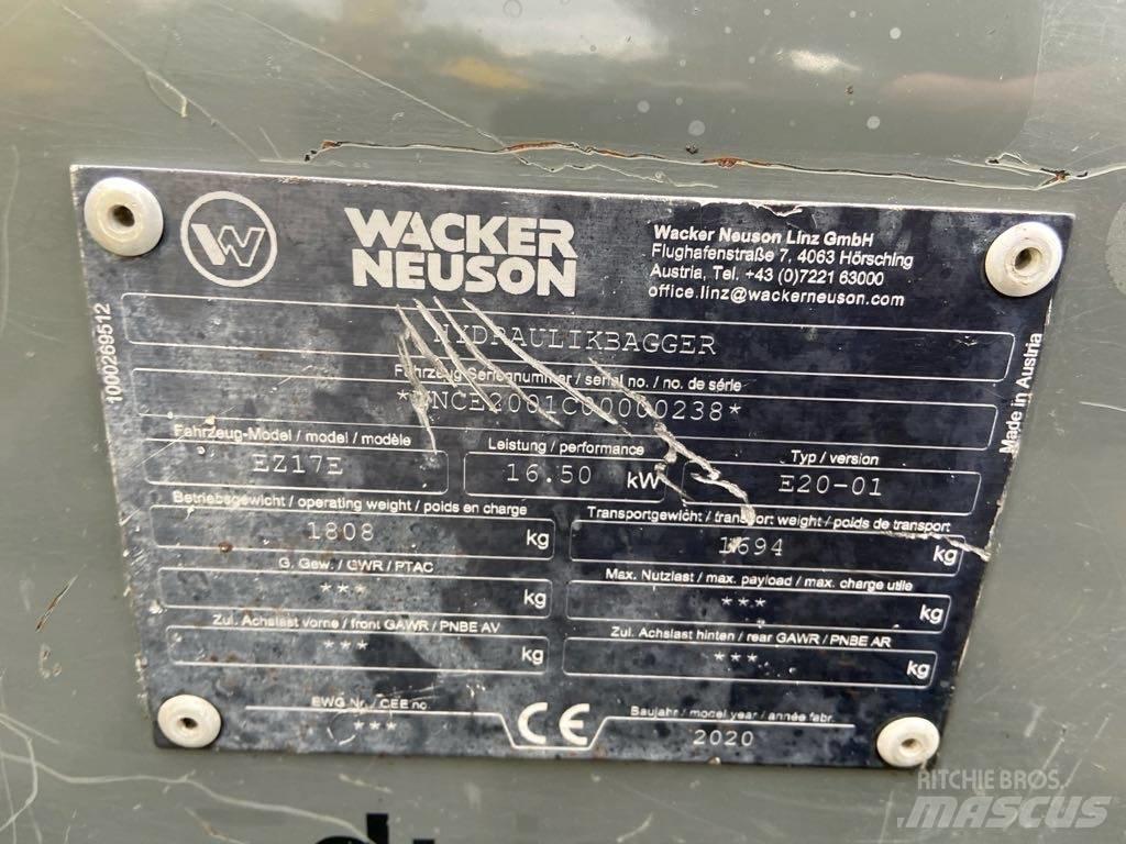 Wacker Neuson EZ17e Гусеничные экскаваторы