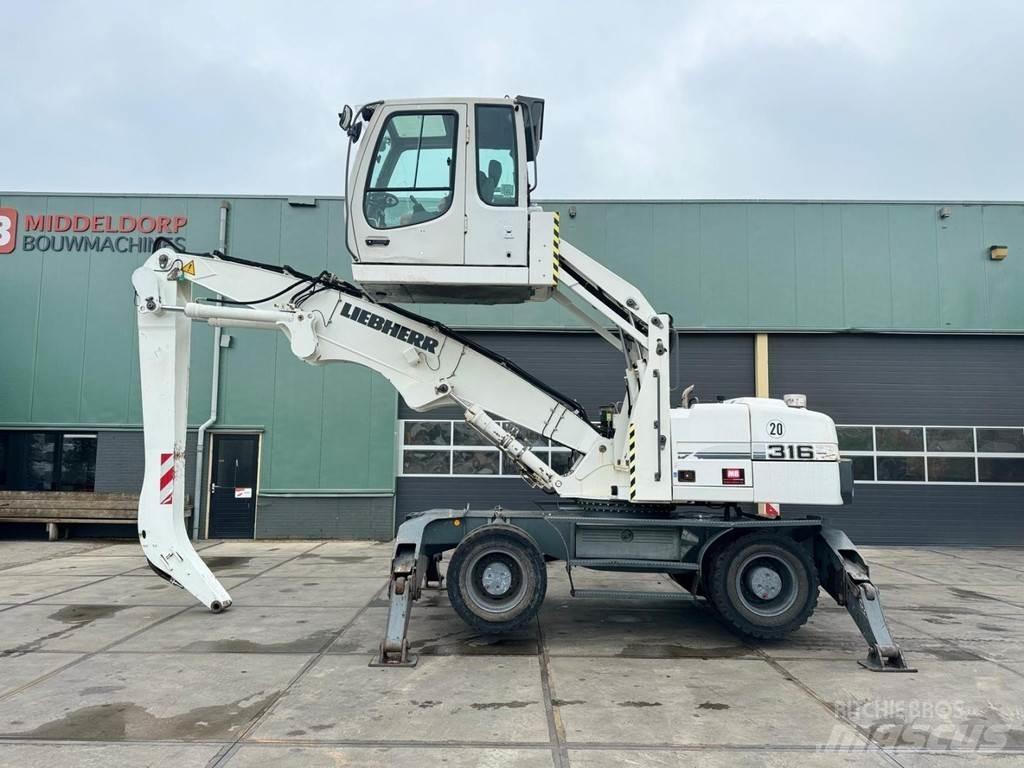 Liebherr A 316 Перегружатели металлолома/промышленные погрузчики