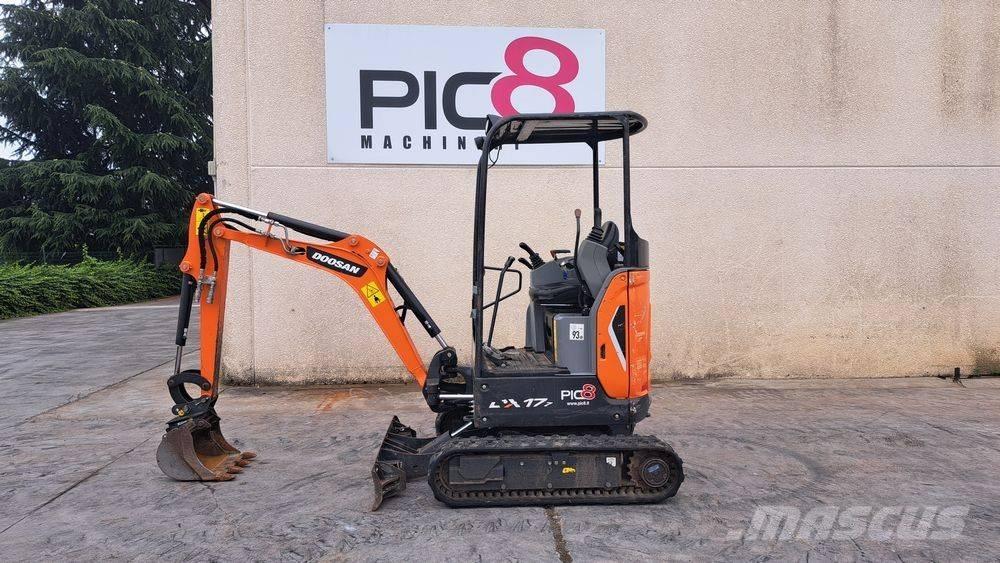 Doosan DX 17 Мини-экскаваторы