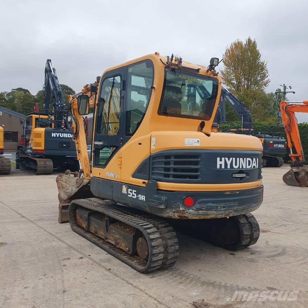 Hyundai R55 Мини-экскаваторы