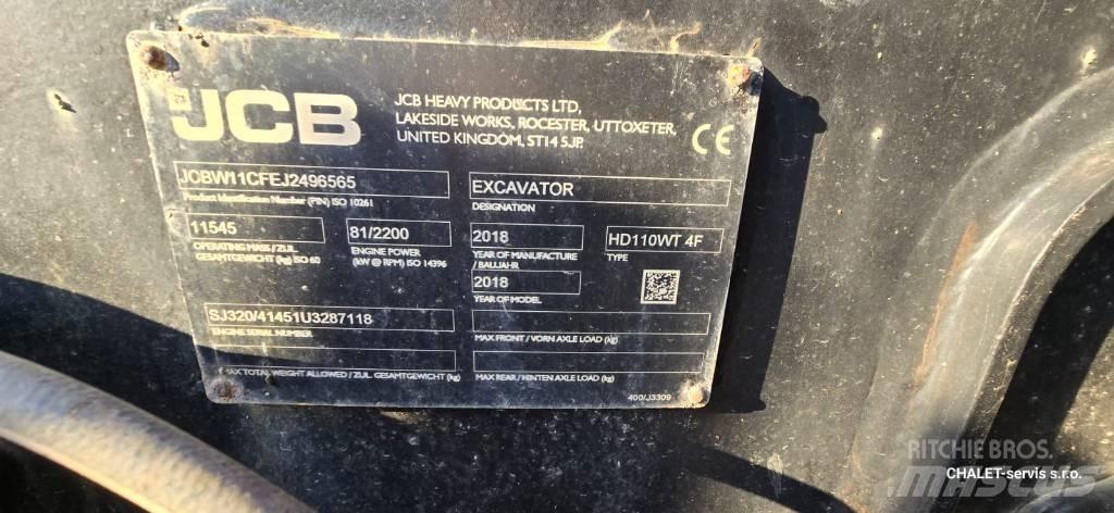 JCB 110 W Hydradig Колёсные экскаваторы