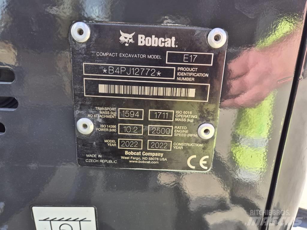 Bobcat E 17 Мини-экскаваторы