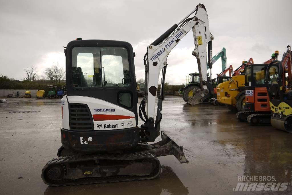 Bobcat E 26 Мини-экскаваторы