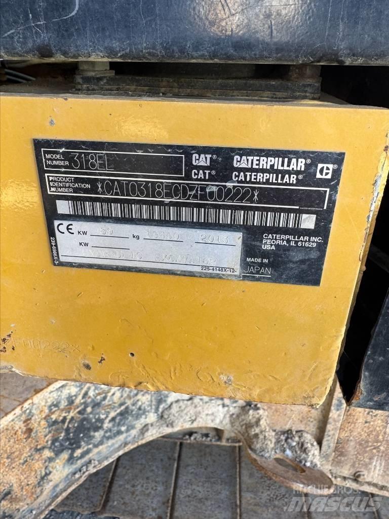 CAT 318 E L Гусеничные экскаваторы