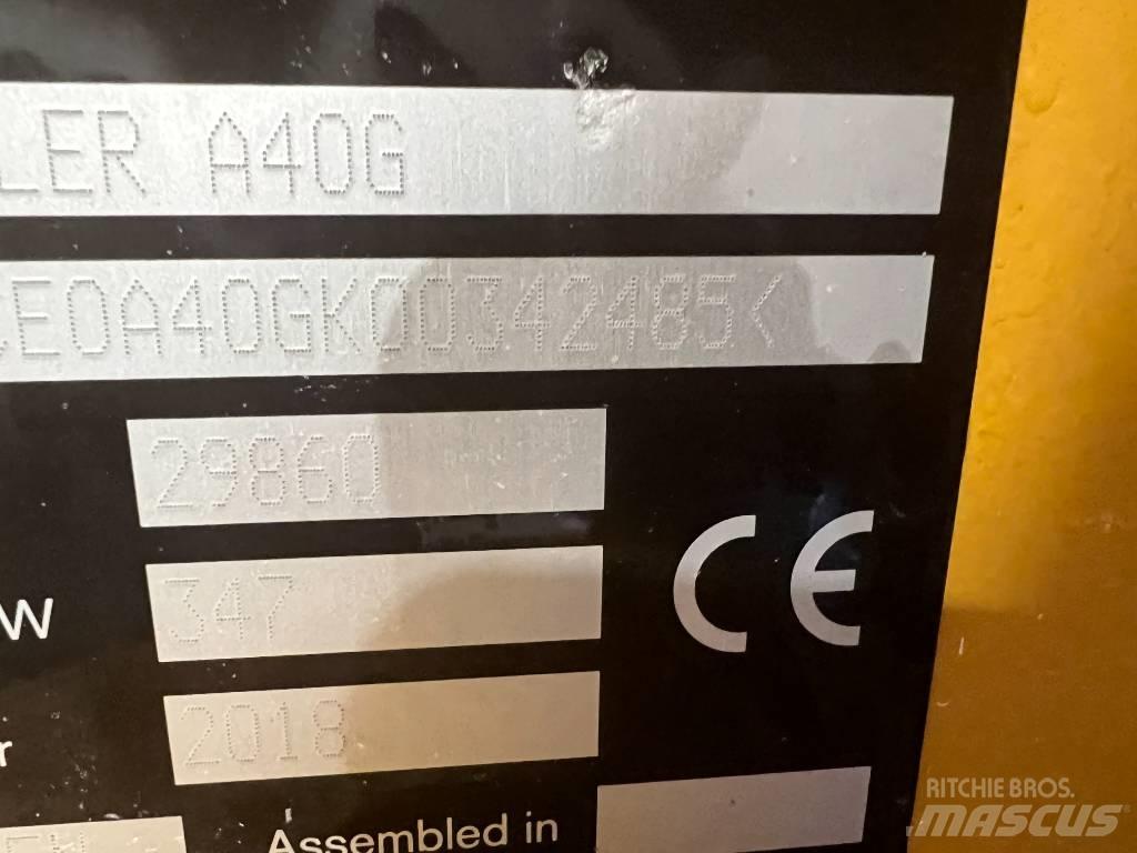 Volvo A 40 G Шарнирно-сочленённые самосвалы