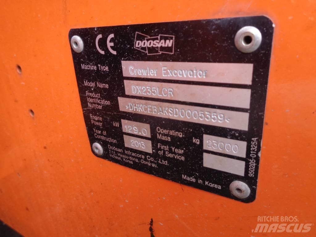 Doosan 235 LCR Гусеничные экскаваторы