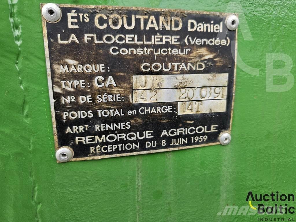  Coutand 10T Самосвальные прицепы