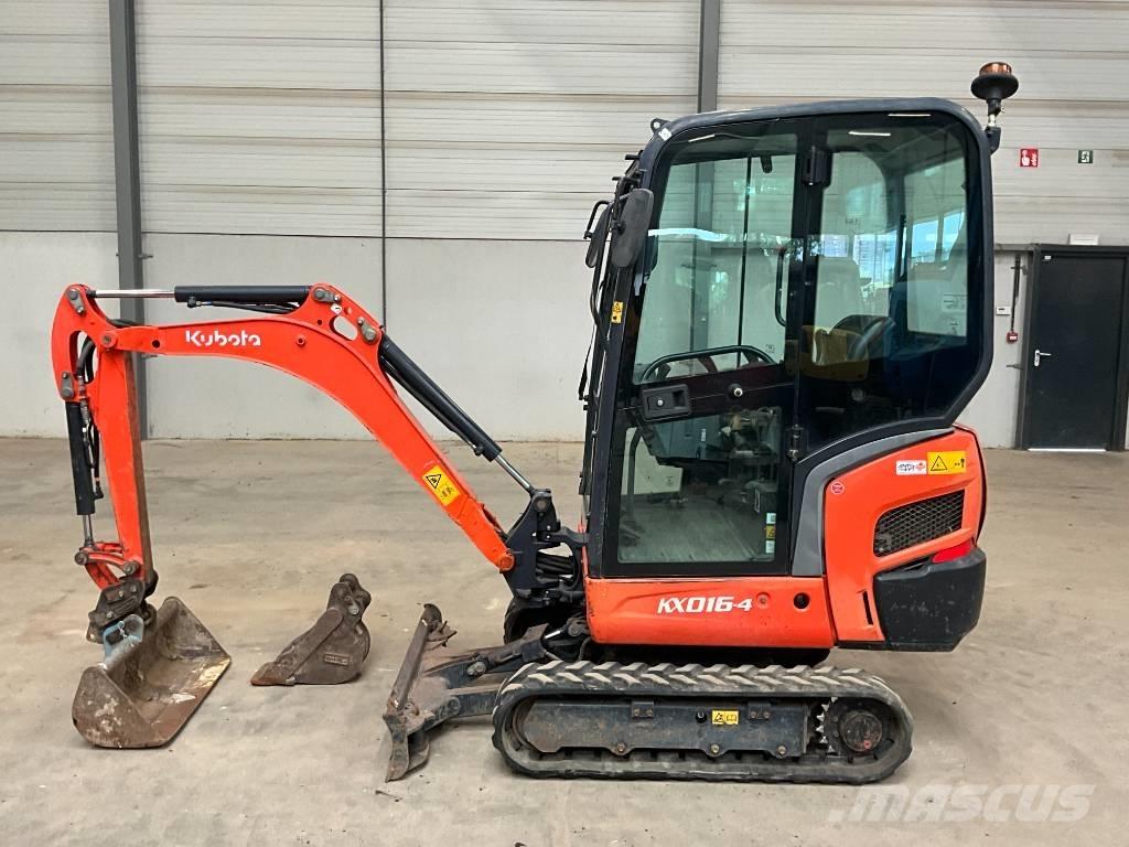 Kubota KX 016-4 Мини-экскаваторы
