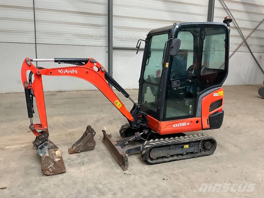 Kubota KX 016-4 Мини-экскаваторы