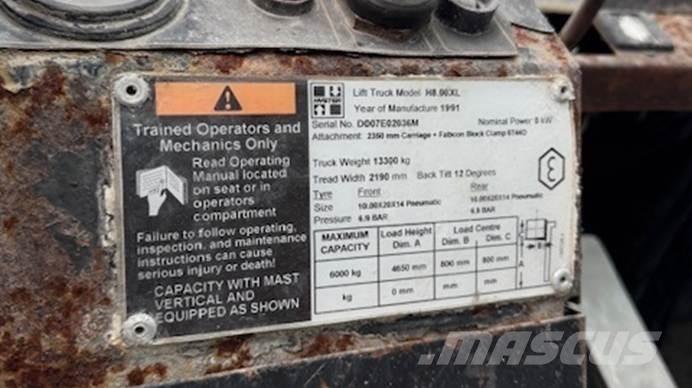 Hyster H 8.00 XL 5 Самоходные электроштабелёры