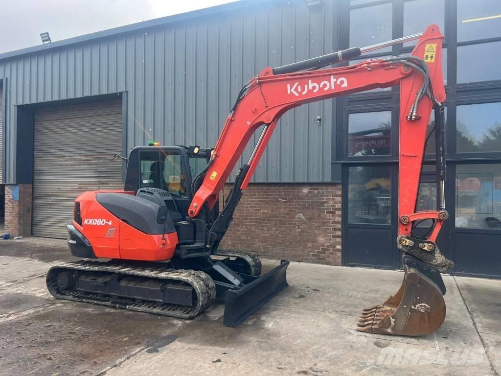 Kubota KX 080-4 Мини-экскаваторы