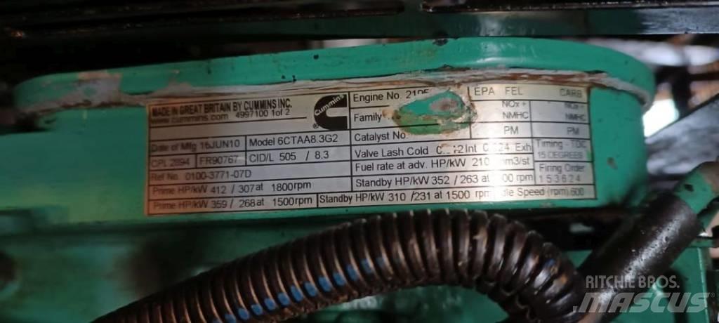 Cummins 6CTAA8.3G2 Дизельные генераторы