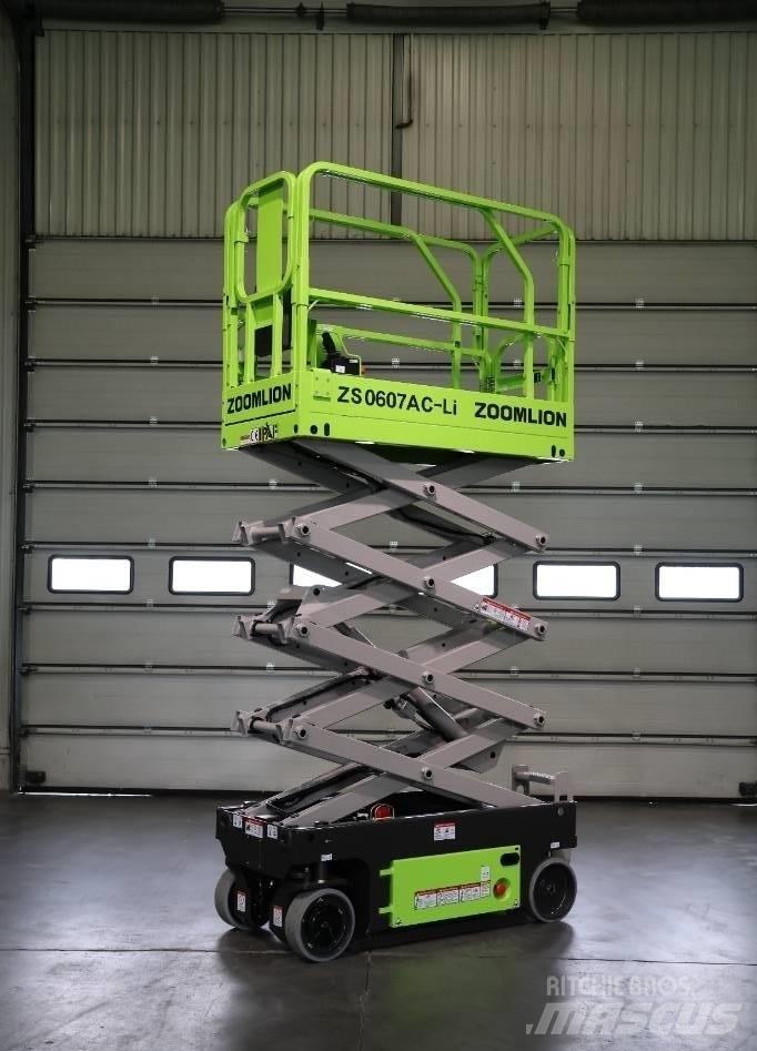Zoomlion ZS0607AC-LI Ножничные подъемники