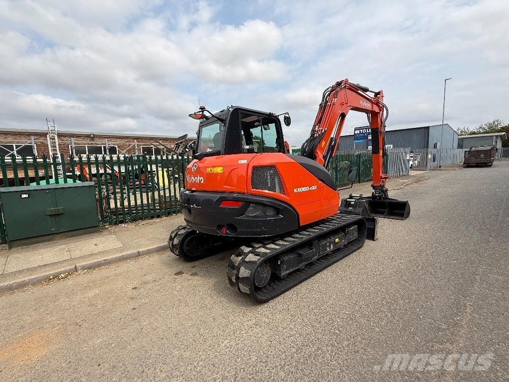 Kubota KX 080-4 Малые экскаваторы 7т-12т