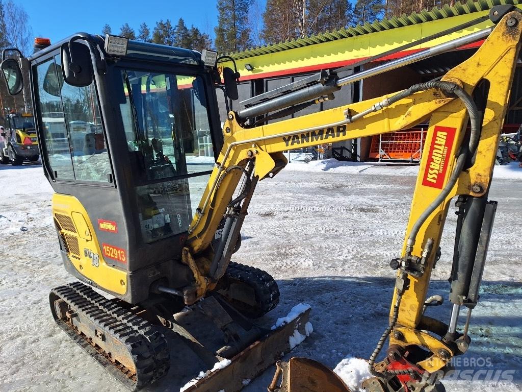 Yanmar SV 18 Мини-экскаваторы