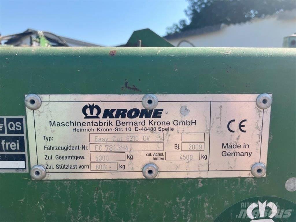 Krone EC 6210 Cv Роторные косилки