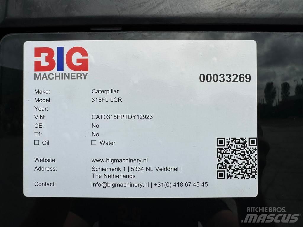 CAT 315F LCR Гусеничные экскаваторы